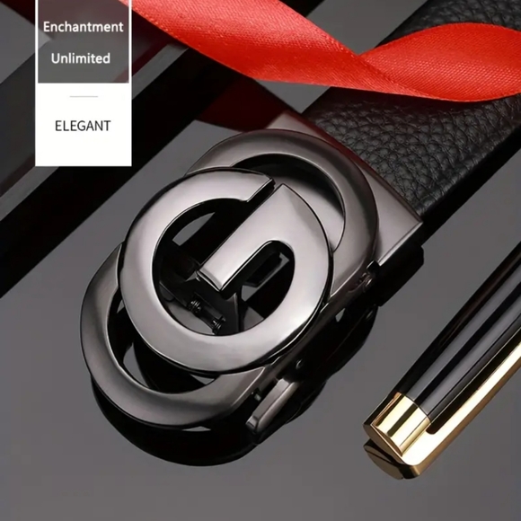 Mens Elegant adjustable belt - Picture 2 of 10